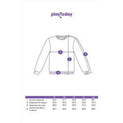 Свитшот PLAYTODAY, 1121404