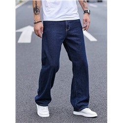 Manfinity Hypemode Men Pocket Straight Leg Jeans