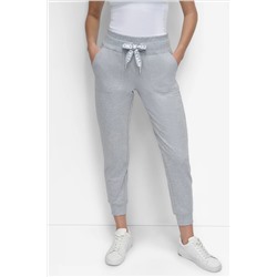 HIGH-RISE LOGO DRAWSTRING JOGGER
