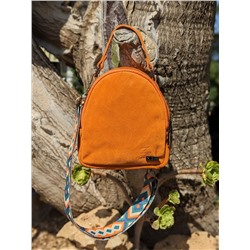 AB.Z · Pelle · mochila serraje (610) NARANJA-(150)-17 (5)