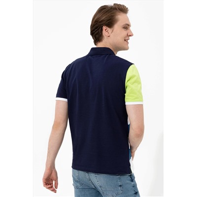 Erkek Lacivert Polo Yaka Tişört