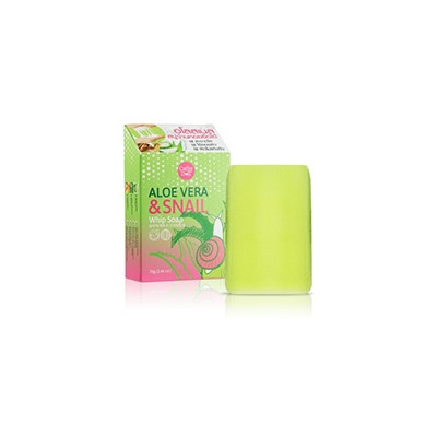 Мыло с алое вера и улиточной слизью  Whip Soap от Cathy Doll 70 гр / Cathy Doll Whip Soap 70g