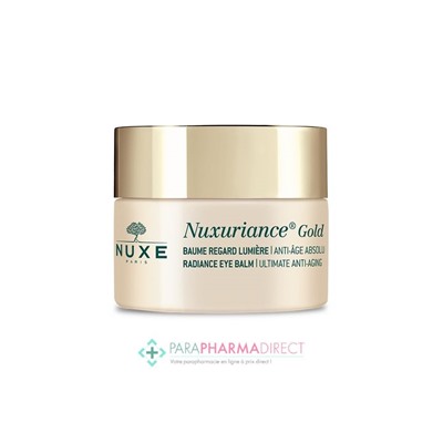 Nuxe Nuxuriance Gold Baume Regard Lumière Anti-Âge Absolu 15ml