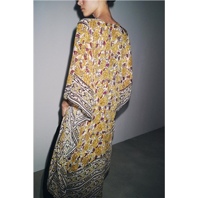 ZW COLLECTION PRINTED KAFTAN DRESS