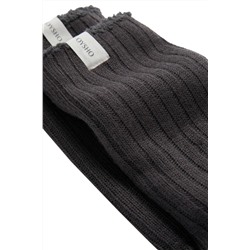Calcetines altos - Antracita