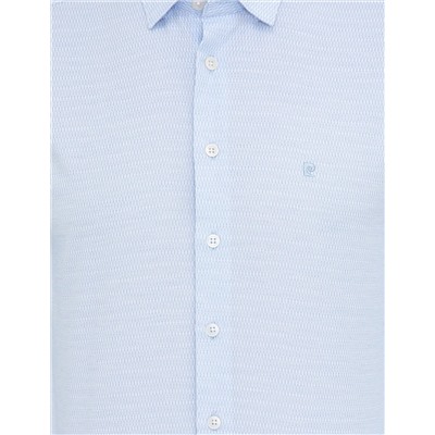 Açık Mavi Slim Fit Uzun Kollu Gömlek