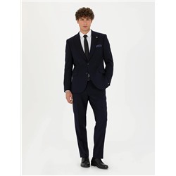 Lacivert Slim Fit Takım Elbise