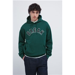 Sudadera capucha break