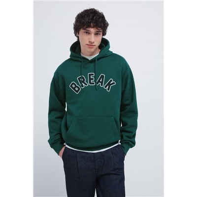 Sudadera capucha break