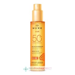 Nuxe Sun Huile Solaire Bronzante SPF50 150 ml