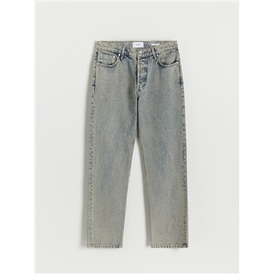Jeans im Baggy-Fit mit Acid-Wascheffekt