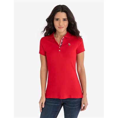 SOLID INTERLOCK POLO SHIRT