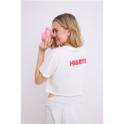 Camiseta 100% algodón blanco