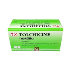 Средство для лечения подагры Tolchicine (Колхицин) упаковка 100 таблеток