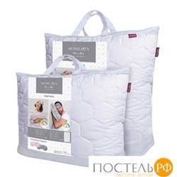 589014 Подушка 50*70 Mr & Mrs "HE" искуственный шелк тик 100% п/э