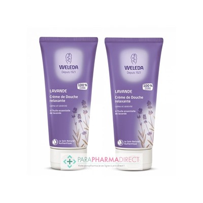 Weleda Lavande Crème de Douche 2x200mlLot  × 2