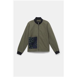 Chaqueta corta cremallera