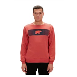 Bad Bear, 19.02.12.007 Fancy Crewneck 3Dbaski Sweat Mercan Erkek Sweatshirt