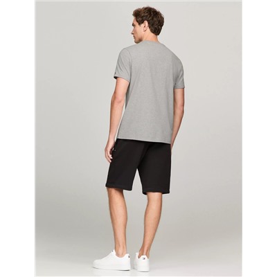 Embroidered Tommy Logo Slim Fit T-Shirt