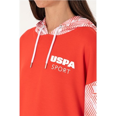 Kadın Kırmızı Sweatshirt