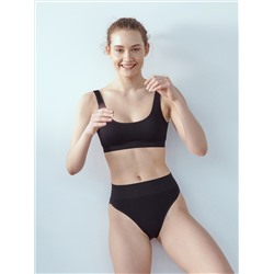 Slips aus Rippstrickjersey