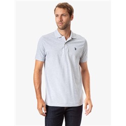 PIQUE SMALL LOGO POLO SHIRT