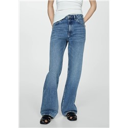 Jeans rectos tiro medio