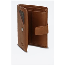 Cartera de piel Striking Marrón