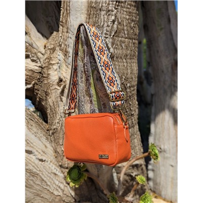 Pelle 21-20 (370) naranja - CINTURON BOLSOS (140)-5 (2) АКЦИЯ