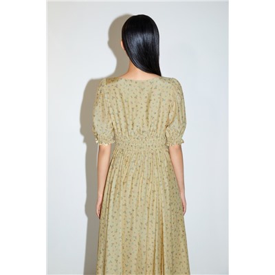 Vestido recto Amarillo