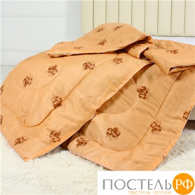 Артикул: 221 Одеяло Medium Soft "Стандарт" Camel Wool (верблюжья шерсть) 2 спальное (172х205)