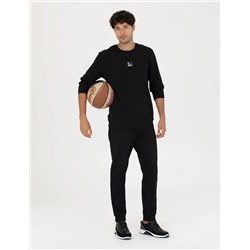 Siyah Regular Fit Sweatshirt