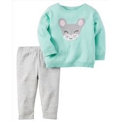 2-Piece Little Sweater Set