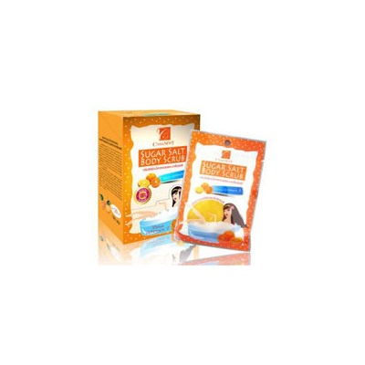 Сахарно-солевой скраб для тела с витамином С от Casanovy 80 gr / Casanovy Nano Vitamin C Sugar Salt Body Scrub 80g