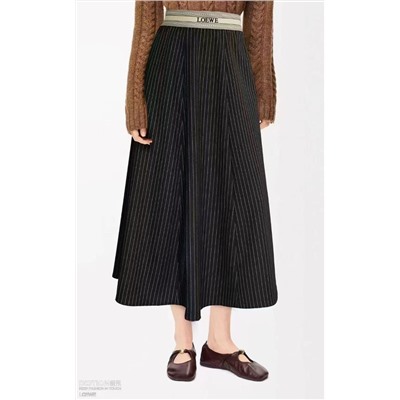 Женская юбка макси с широкой резинкой   Loew*e
