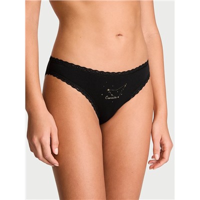 The Lacie Lace-Waist Bikini Panty
