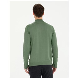 Duman Slim Fit Yarım Balıkçı Basic Triko Kazak
