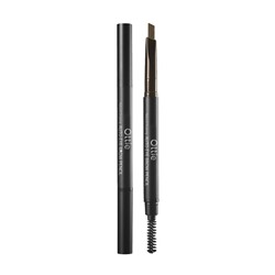 Natural Drawing Eyebrow Pencil #03 Grey Brown, Карандаш для бровей