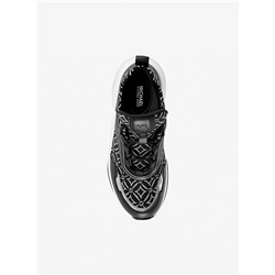 Olympia Metallic Logo Jacquard Trainer