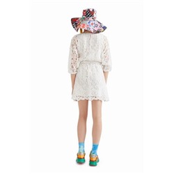 Vestido estilo crochet Johnson Hartig