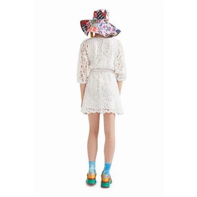 Vestido estilo crochet Johnson Hartig