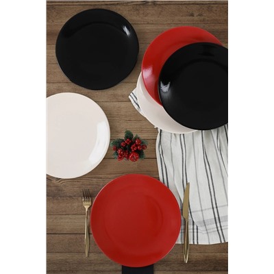 Keramika Noble Ege Servis Tabağı 25 Cm 6 Adet ST040506F20XA000000MAS3T00