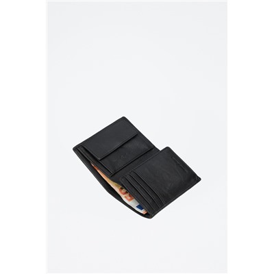 Cartera de piel Chief Negro