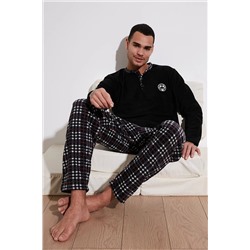 Buratti Regular Fit Bisiklet Yaka Kışlık Yumuşak Dokulu Polar Pijama Takımı 6096100, Buratti                                            
                                            Regular Fit Bisiklet Yaka Kışlık Yumuşak Dokulu Polar Pijama Takımı 6096100