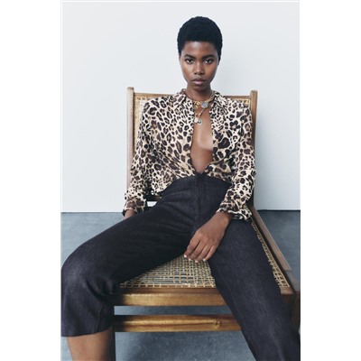 ZW COLLECTION MID-RISE CAPRI TROUSERS