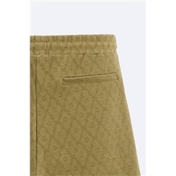 BERMUDA JACQUARD GEOMÉTRICO