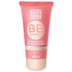 [БЕЛИТА] ВВ-крем для лица PHOTOSHOP ЭФФЕКТ Belita Young BB Cream, 30 мл