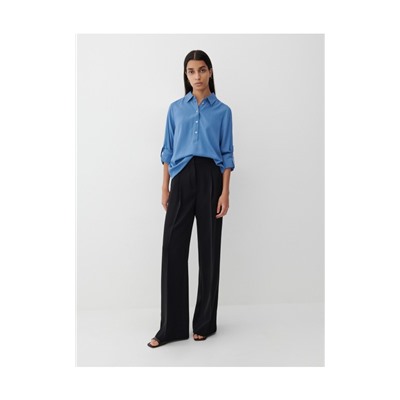 EcoVero™ schlichte Bluse
