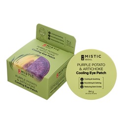 MISTIC PURPLE POTATO &amp; ARTICHOKE COOLING EYE PATCH Охлаждающие патчи с экcтрактами артишока и фиолетового батата 84г (60шт/30пар)