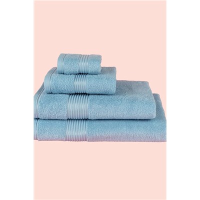 Clarette Banyo Havlusu - Soft Mavi - 90x150 cm